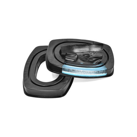 Csere fülpárnák Howard Leight Impact fejhallgatóhoz, Memóriahab + bőr, Fekete, Hűtő gél, 1 pár