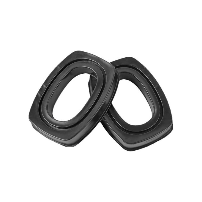 Csere fülpárnák Howard Leight Impact fejhallgatóhoz, Memóriahab + bőr, Fekete, Hűtő gél, 1 pár