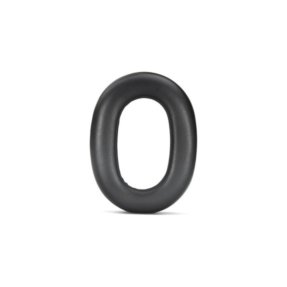 Csere fülpárnák Jabra Evolve2 85 UC/MS fejhallgatóhoz, Memóriahab + bőr, Fekete, 1 pár