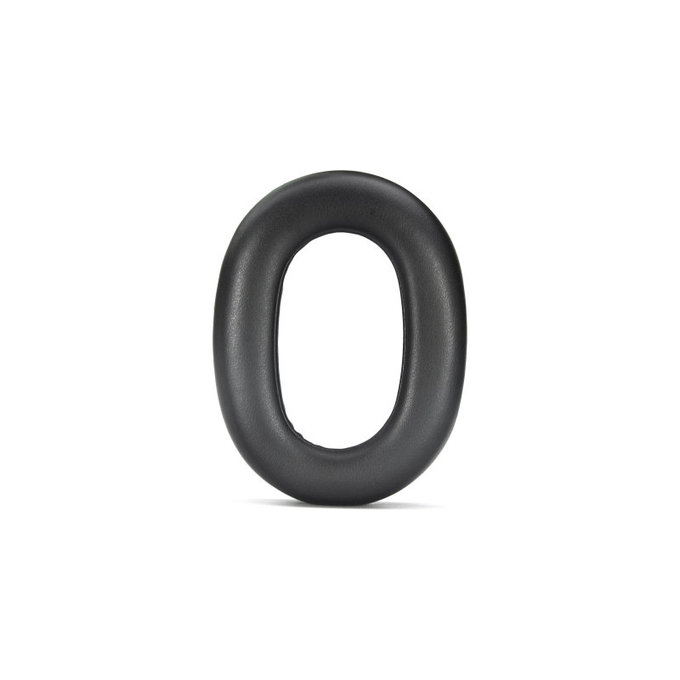 Csere fülpárnák Jabra Evolve2 85 UC/MS fejhallgatóhoz, Memóriahab + bőr, Fekete, 1 pár