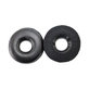 Csere fülpárnák Logitech H600, H390, H609 fejhallgatóhoz, Memóriahab + PU bőr, Fekete, 1 pár