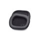 Csere fülpárnák Logitech G633 Artemis, G933 Artemis fejhallgatóhoz, Memóriahab + bőr, Fekete, 1 pár