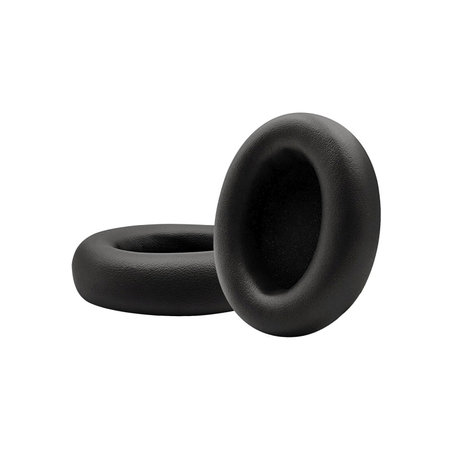 Csere fülpárnák Beats Studio Pro fejhallgatóhoz, Memóriahab + PU bőr, Fekete, 1 pár