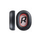 Csere fülpárnák Plantronics BackBeat Pro 2, Voyager 8200 UC fejhallgatóhoz, PU bőr, Fekete, 1 pár