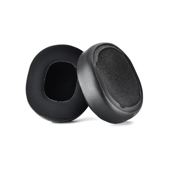 Csere fülpárnák Skullcandy Hesh 3.0, Crusher, Venue fejhallgatóhoz, Memóriahab + bőr + Textil, Fekete, Hűtő gél, 1 pár
