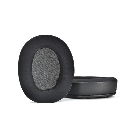 Csere fülpárnák Sony WH-XB910N fejhallgatóhoz, Memóriahab + Textil + bőr, Fekete, Hűtő gél, 1 pár
