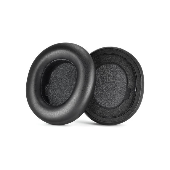 Csere fülpárnák Steelseries Nova Pro fejhallgatóhoz, Memóriahab + PU bőr, Fekete, 1 pár