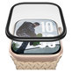 Edzett üveg UWF METALLIC Apple Watch 11/10 46 mm készülékhez, Fekete, PanzerGlass