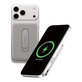 Vezeték nélküli PowerBank 5000 mAh, forgatható állvánnyal 20 W, MagSafe-kompatibilis, Qi2/USB-C, Titán, empower