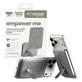 Vezeték nélküli PowerBank 5000 mAh, forgatható állvánnyal 20 W, MagSafe-kompatibilis, Qi2/USB-C, Titán, empower