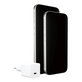 Utazóadapter Grand Prix USB-C, GaN, 30 W PD, ezüst-fehér, empower