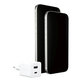 Utazóadapter Grand Prix USB-C/USB-A, GaN, 35 W PD, ezüst-fehér, empower