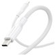 USB-C kábel, 240 W, Racing, 2 m, Ezüst-fehér, empower
