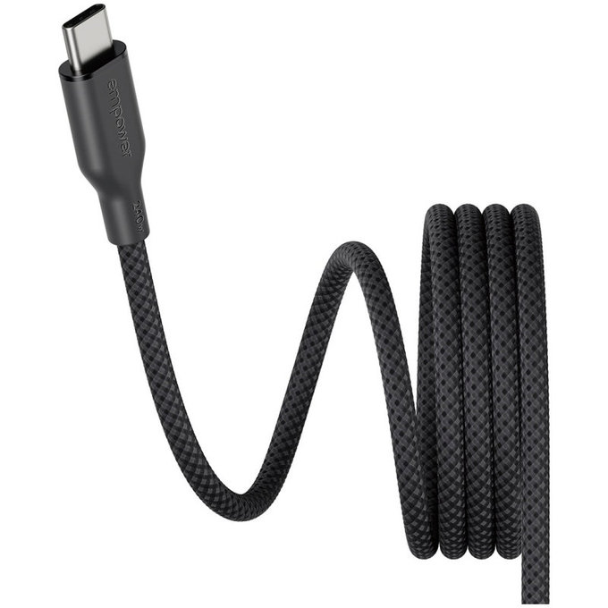 USB-C kábel, 240 W, Magnetic, 1, 5 m, Space Black, empower