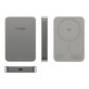 Vezeték nélküli PowerBank 10000 mAh, 20 W, MagSafe kompatibilis, Qi2/USB-C, Titán, empower