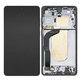 Samsung Galaxy S25 Edge - LCD Kijelző + Érintőüveg + Keret (Titanium Jetblack) OLED