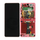 Samsung Galaxy Z Flip 7 F766B - LCD Kijelző + Érintőüveg + Keret (Coralred) OLED