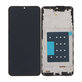 Samsung Galaxy A17 A176B - LCD Kijelző + Érintőüveg + Keret (Black) TFT