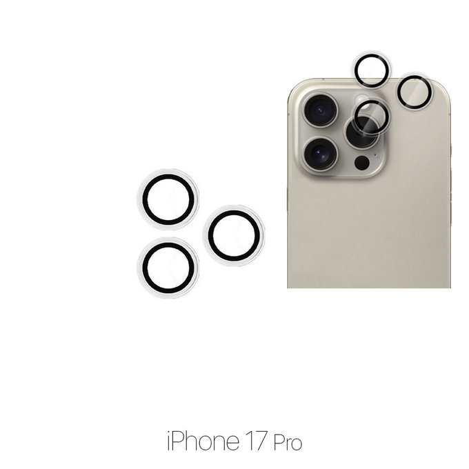 FixPremium Glass - Edzett Üveg Hátsó Kamerához Keret Nélkül iPhone 17 Pro