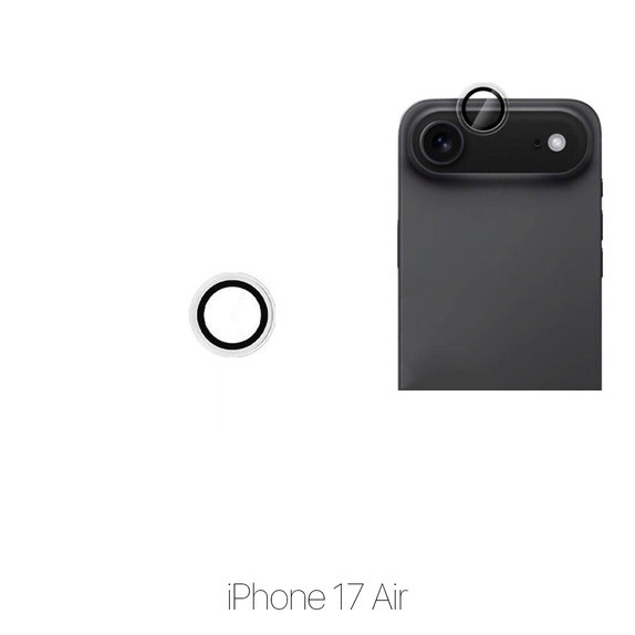 FixPremium Glass - Edzett Üveg Hátsó Kamerához Keret Nélkül iPhone 17 Air