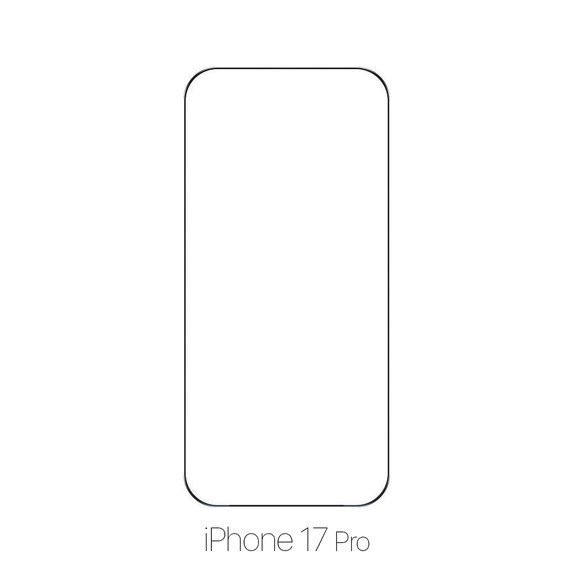 FixPremium FullCover Glass - Edzett üveg - iPhone 17 Pro