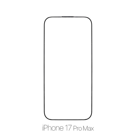FixPremium FullCover Glass - Edzett üveg - iPhone 17 Pro Max