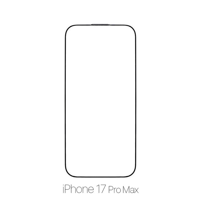 FixPremium FullCover Glass - Edzett üveg - iPhone 17 Pro Max
