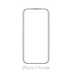 FixPremium FullCover Glass - Edzett üveg - iPhone 17 Pro Max
