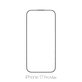 FixPremium FullCover Glass - Edzett üveg - iPhone 17 Pro Max