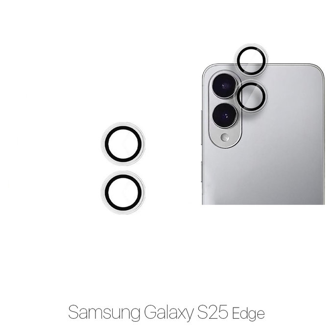 FixPremium Glass - Edzett Üveg Hátsó Kamerához Keret Nélkül Samsung S25 Edge