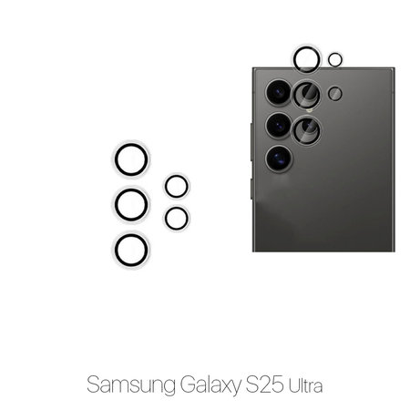 FixPremium Glass - Edzett Üveg Hátsó Kamerához Keret Nélkül Samsung S25 Ultra