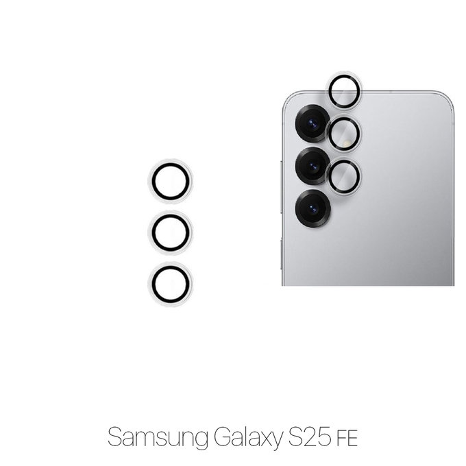 FixPremium Glass - Edzett Üveg Hátsó Kamerához Keret Nélkül Samsung S25 FE