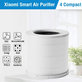 Xiaomi Smart Air Purifier 4 Compact - HEPA szűrő (Aktív szén) (White)