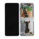 Samsung Galaxy Z Flip 6 F741B - LCD Kijelző + Érintőüveg + Keret (Light Blue) - GH82-35014C Genuine Service Pack