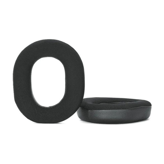 Csere Fülpárnák Razer Blackshark V3 Pro Fejhallgatóhoz, Memóriahab + Textil, Fekete, 1 Pár