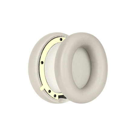 Csere Fülpárnák Beats Studio Pro Fejhallgatóhoz, Memóriahab + PU Bőr, Szürke, 1 Pár