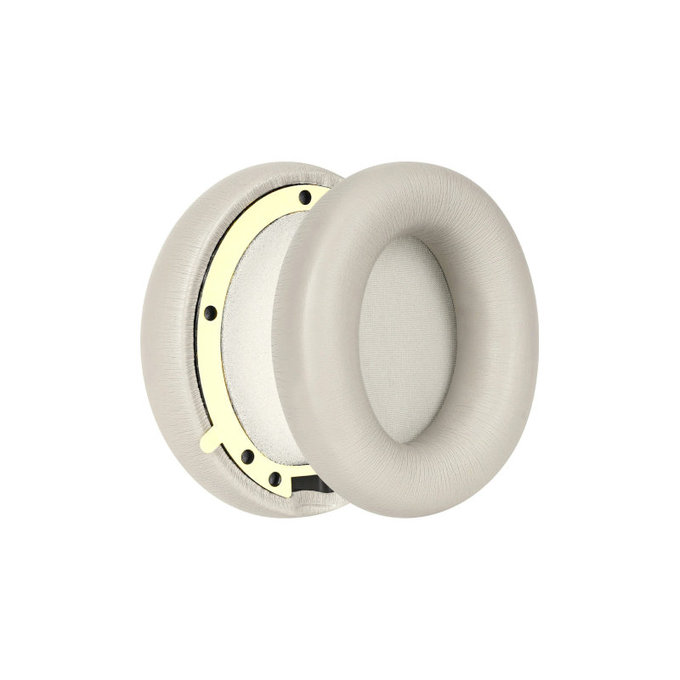 Csere Fülpárnák Beats Studio Pro Fejhallgatóhoz, Memóriahab + PU Bőr, Szürke, 1 Pár