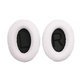 Csere Fülpárnák Bose QuietComfort 2, 15, 25 és 35 Fejhallgatóhoz, Memóriahab + PU Bőr, Fekete-Fehér, 1 Pár