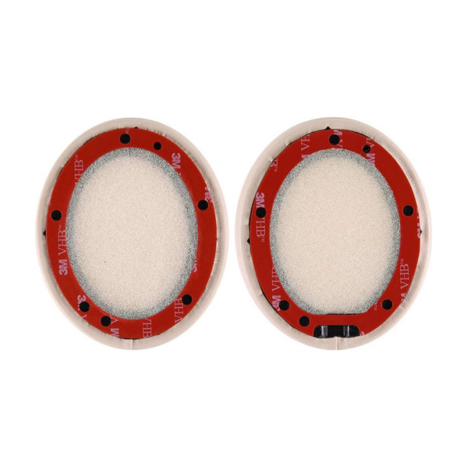 Csere Fülpárnák Beats Studio 2.0 és 3.0 Fejhallgatóhoz, Memóriahab + PU Bőr, Bézs, 1 Pár