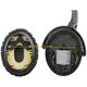Csere Fülpárnák Bose QuietComfort 3, OE/ON-EAR és OE1 Fejhallgatóhoz, Memóriahab + PU Bőr, Fekete, 1 Pár