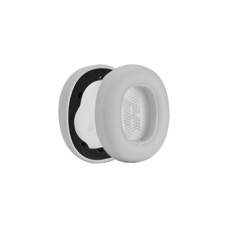 Csere Fülpárnák JBL E65BTNC, Duet NC, Live 650BTNC, Live 660NC Fejhallgatóhoz, Memóriahab + PU Bőr, Szürke, 1 Pár