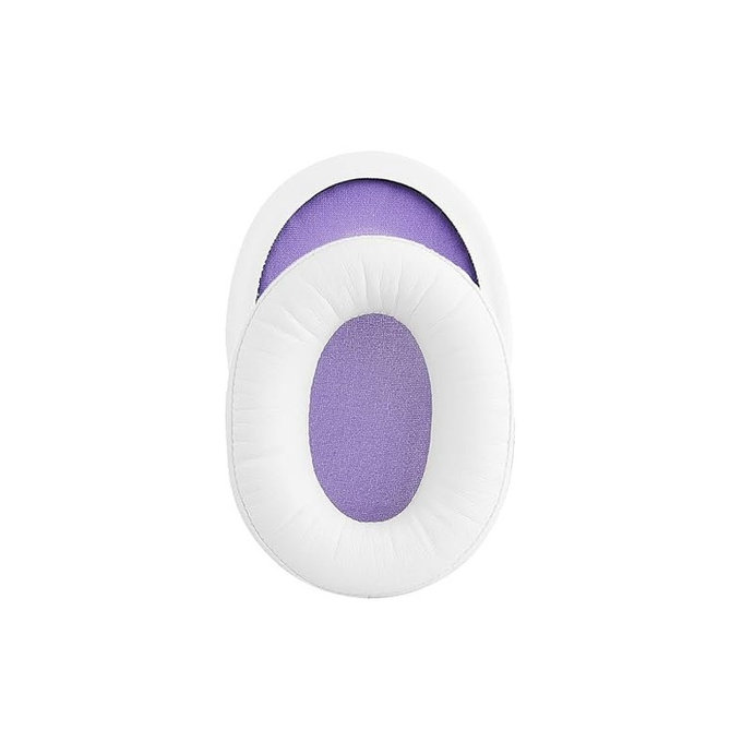 Csere Fülpárnák Kingston HyperX Cloud Alpha Gaming Fejhallgatóhoz, Memóriahab + PU Bőr, Fehér, 1 Pár