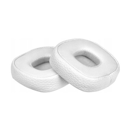 Csere Fülpárnák Marshall Major IV Fejhallgatóhoz, Memóriahab + PU Bőr, Fehér, 1 Pár
