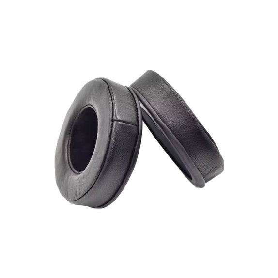 Csere Fülpárnák Pioneer HDJ1000, HDJ2000, HDJ1500 Fejhallgatóhoz, Memóriahab + PU Bőr, Fekete, 1 Pár