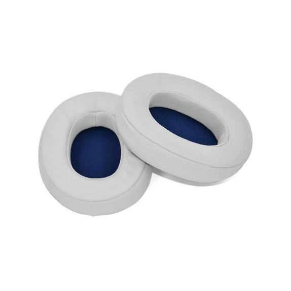 Csere Fülpárnák SkullCandy Hesh 3.0 és Crusher Fejhallgatóhoz, Memóriahab + PU Bőr, Szürke, 1 Pár