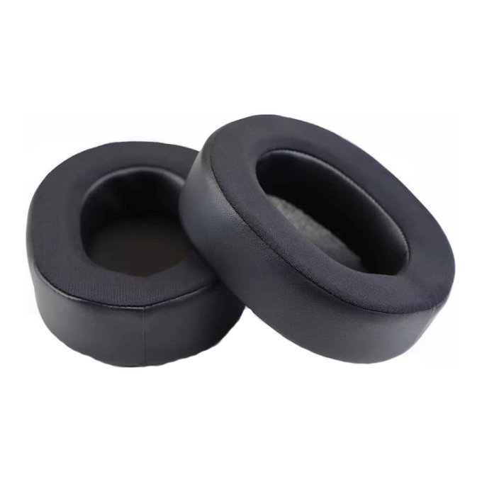 Csere Fülpárnák Sony WH-1000XM5 Fejhallgatóhoz, Memóriahab + Neoprén, Fekete, Hűtő Gél, 1 Pár