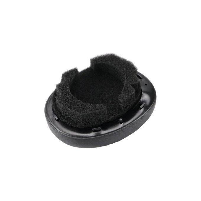 Csere Fülpárnák Sony MDR-1000X, WH-1000XM2 Fejhallgatóhoz, Memóriahab + PU Bőr, Fekete, 1 Pár