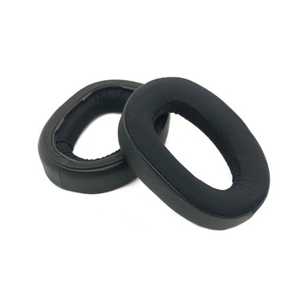 Csere Fülpárnák Sennheiser GSP500, GSP600 Fejhallgatóhoz, Memóriahab + PU Bőr, Fekete, Hűtő Gél, 1 Pár