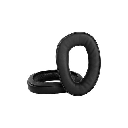 Csere Fülpárnák Sennheiser GSP300, GSP350, GSP370 Fejhallgatóhoz, Memóriahab + PU Bőr, Fekete, Hűtő Gél, 1 Pár
