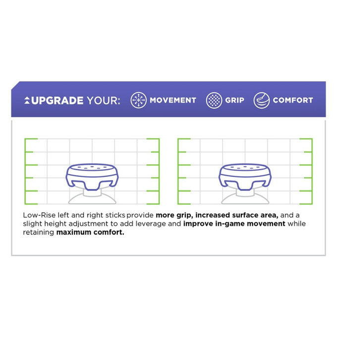 Kontrol Freek - Omni (Black) Nintendo Switch Pro Extended Controller Grip Caps